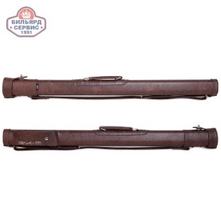 Тубус QK-S Musketeer 1x1 коричневый аллигатор