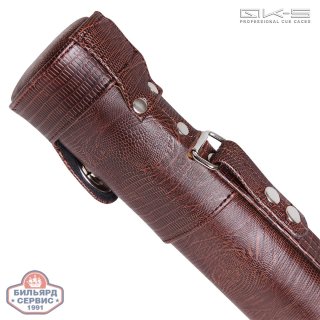 Тубус QK-S Musketeer 1x1 коричневый аллигатор