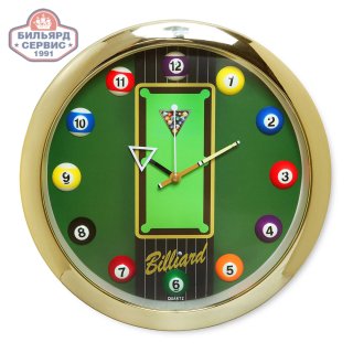 Часы Бильярд SN5029 ø29,5см